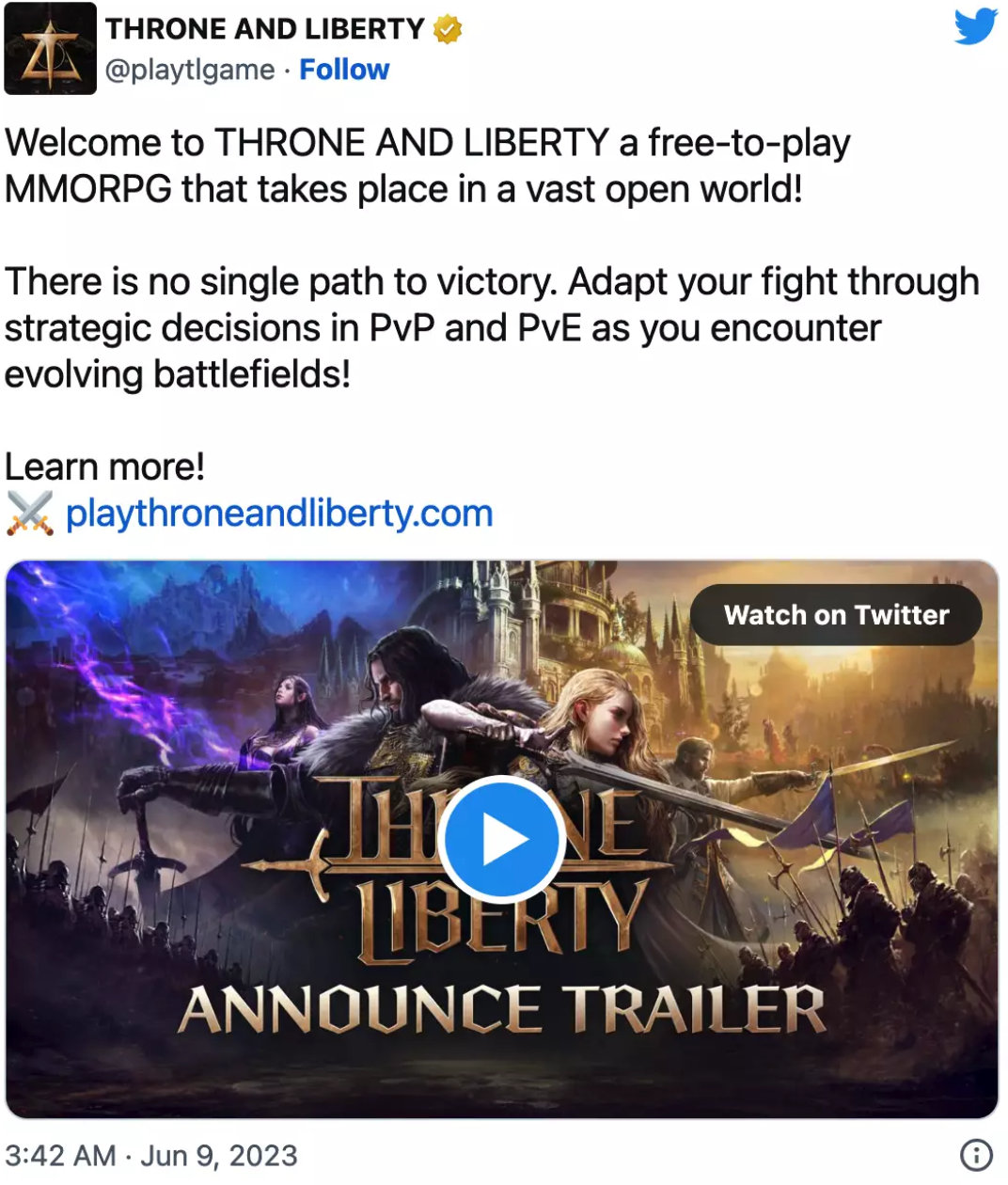 Throne and Liberty王权与自由已开启测试申请！ . 王权与自由中文站